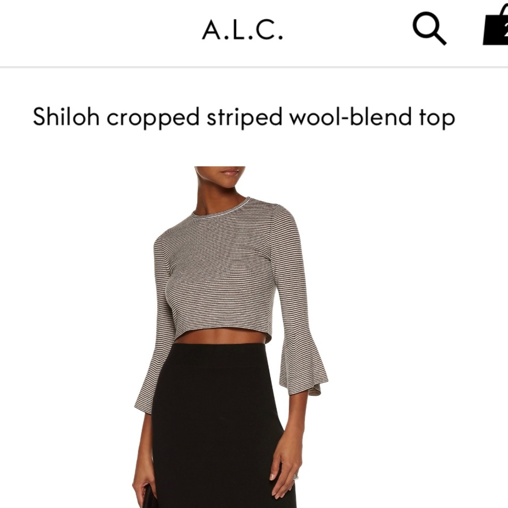 ALC crop top brand new with tags